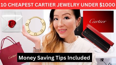 cheapest item cartier|cheapest place to buy cartier.